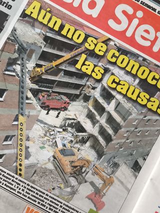 PALENCIA 2 PERIODICOS EXPLOSIÓN GASPAR ARROYO 2007