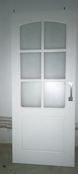 Puertas madera inoxidables agarradores
