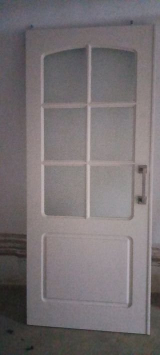 Puertas madera inoxidables agarradores