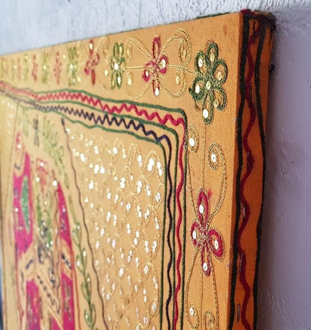 Quadro Etnico elefante originale Africa