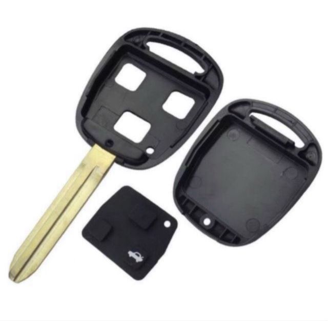 Llave carcasa Toyota 3 Botones 