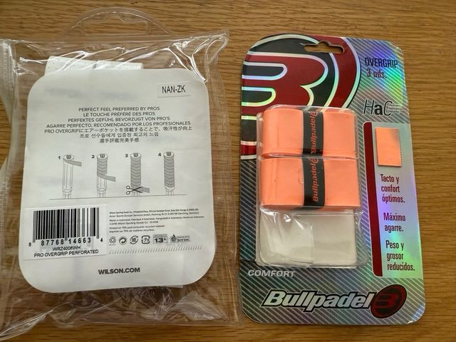 Pack overgrip bullpadel wilson