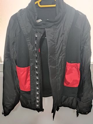 Chaqueta moto mujer