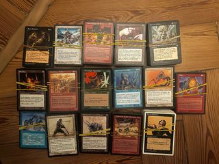 900 carte magic vintage old vecchie tutte diverse