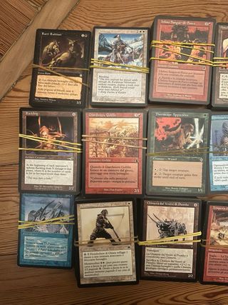 900 carte magic vintage old vecchie tutte diverse