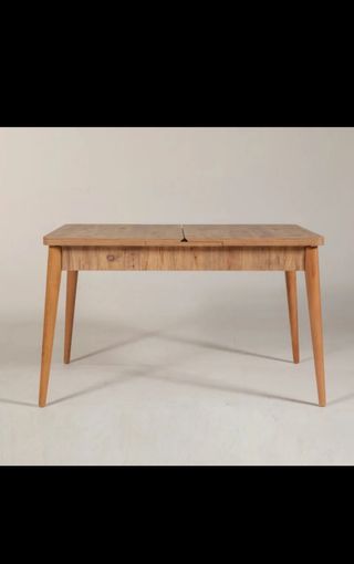 Mesa extensible de madera