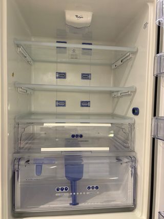 Frigorifico Whirpool inox combi 70 cm