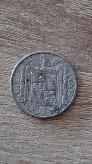 Moneda 10 céntimos 1941