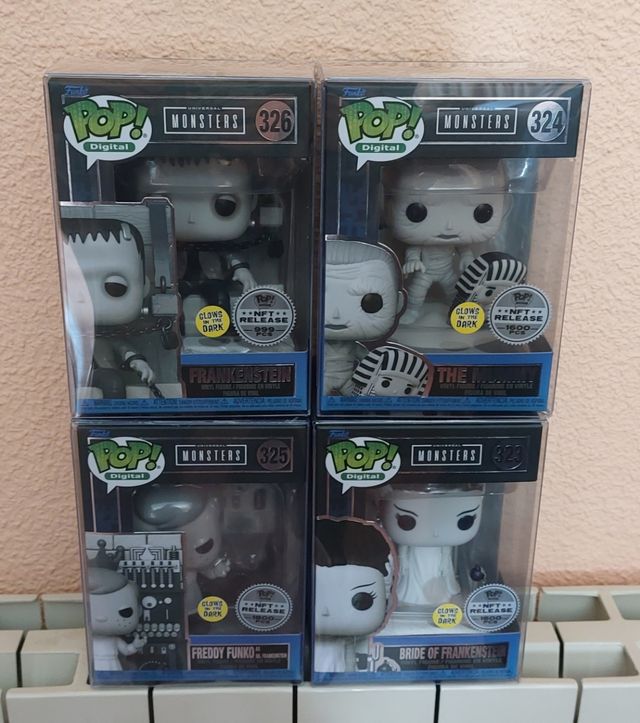Funko - Monsters - NFT - Pack - Coleccion
