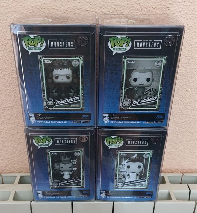 Funko - Monsters - NFT - Pack - Coleccion