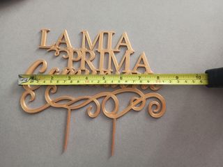 Cake topper la mia prima comunione. Nuovo