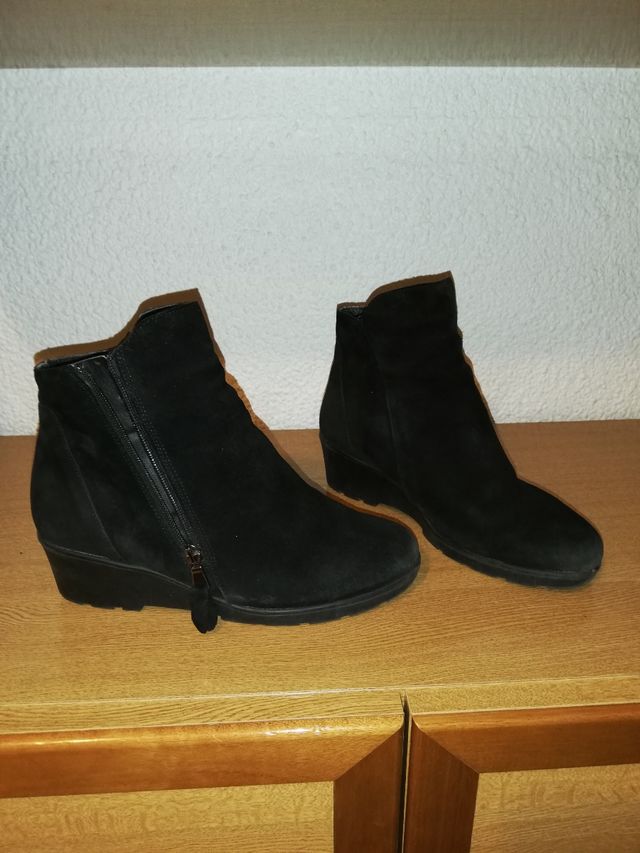 Botines de ante