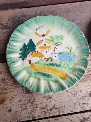 Vendo 2 platos de cerámica