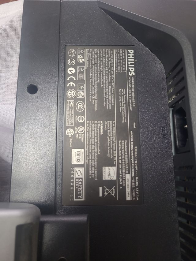 Pantalla ordenador philips