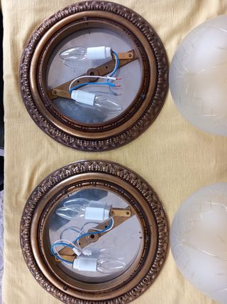 Plafoniere vintage 2 pz.