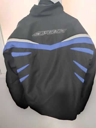Chaqueta moto hombre
