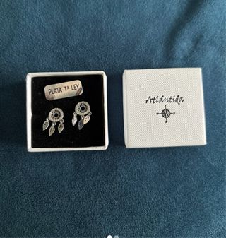 Pendientes atrapasueños plata