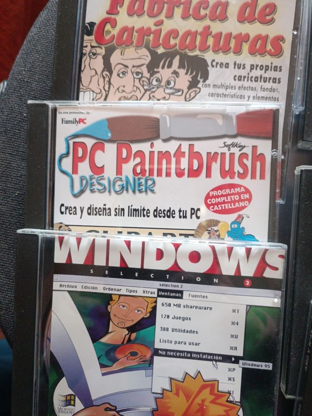 CDs promociones revistas informática vin