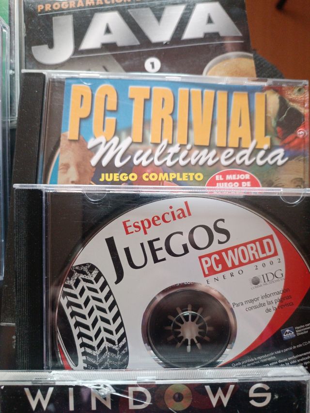 CDs promociones revistas informática vin