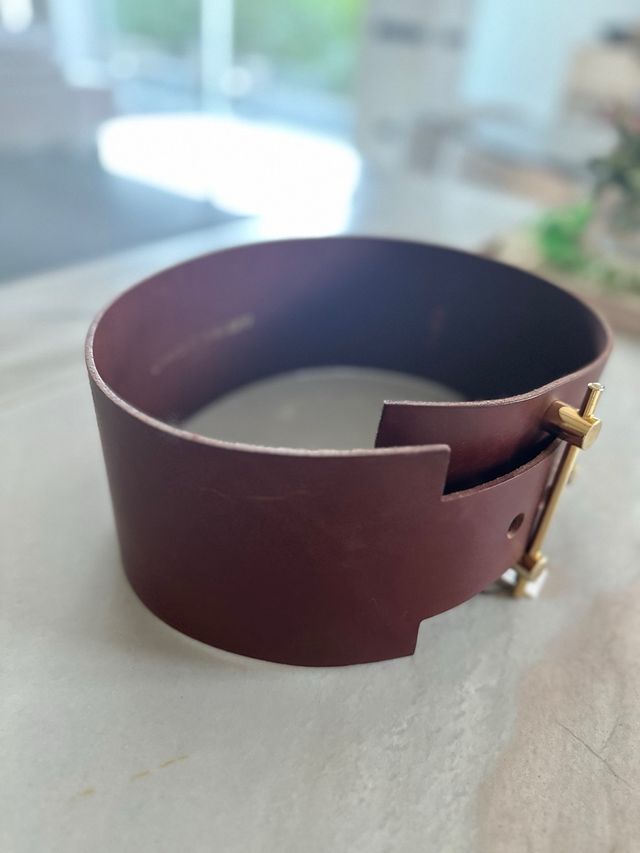 UTERQUE LEATHER BELT