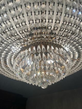 Lamparas cristal de strass variadas