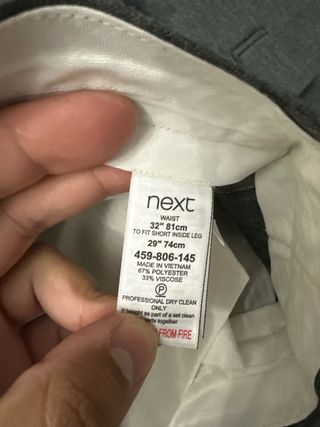 Traje gris nuevo hombre