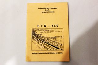 Manuali Treni Ferrovie Dello Stato Anni 90 Rari
