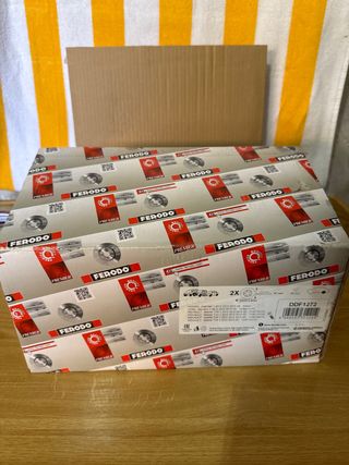 2x FERODO Disco de freno Trasero Opel/Renault