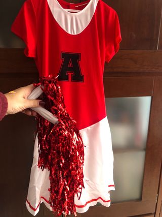 Disfraz Cheerleader chica