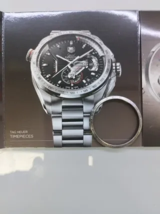 Bisel original par reloj  Tag Heuer Grand Carrera