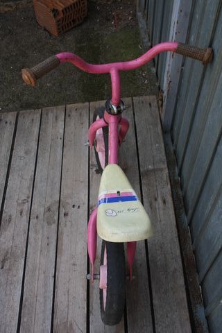 bicicleta sin pedales