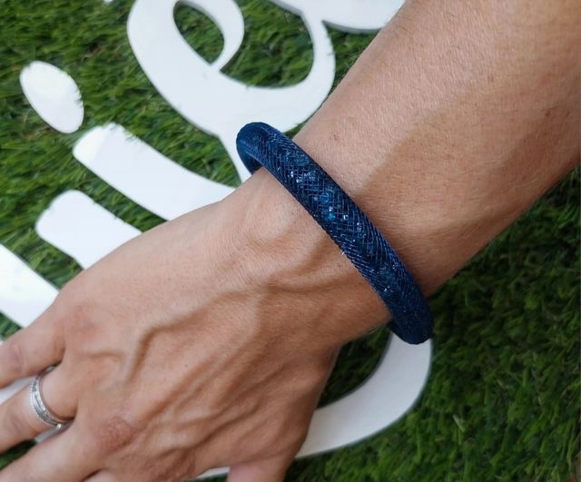 Pulseras cristalitos de vestir