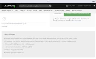 Computer Chromebook HP con caricabatterie