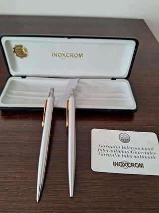 Inoxcrom Juego Bolígrafo y Portaminas