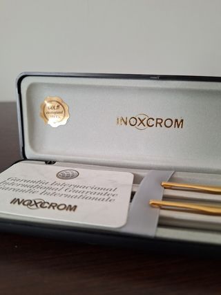 Inoxcrom Juego Bolígrafo y Portaminas