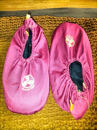 Alpargatas térmicas. Rellenas de semilla