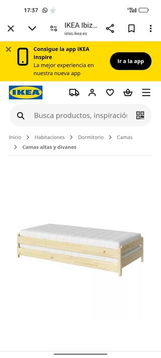 Camas apilables Ikea