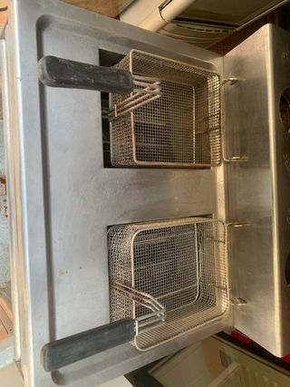 Freidora gas 2 senos