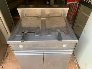 Freidora gas 2 senos