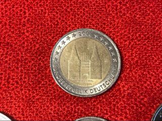 Lote monedas de 2 euros raras. Coleccionistas!!