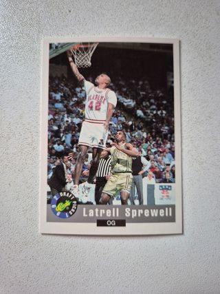 Colección de cromos - cards NBA Draft Picks 1992.