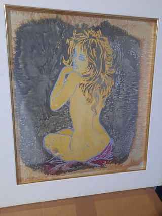 Dipinto su seta