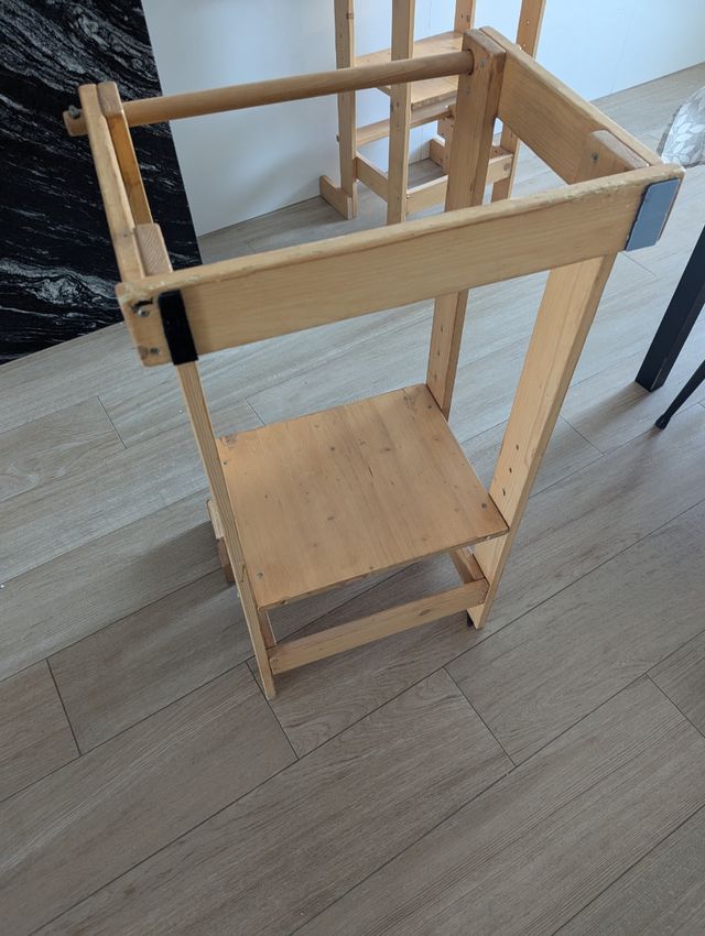 Torre aprendizaje silla infantil