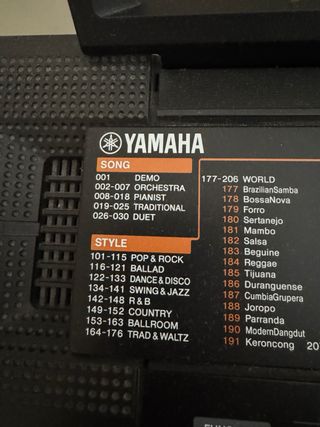 Teclado YAMAHA nuevo