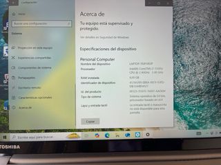 Portatil Toshiba Kira 11”