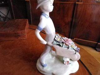 Figura porcelana Carretillero