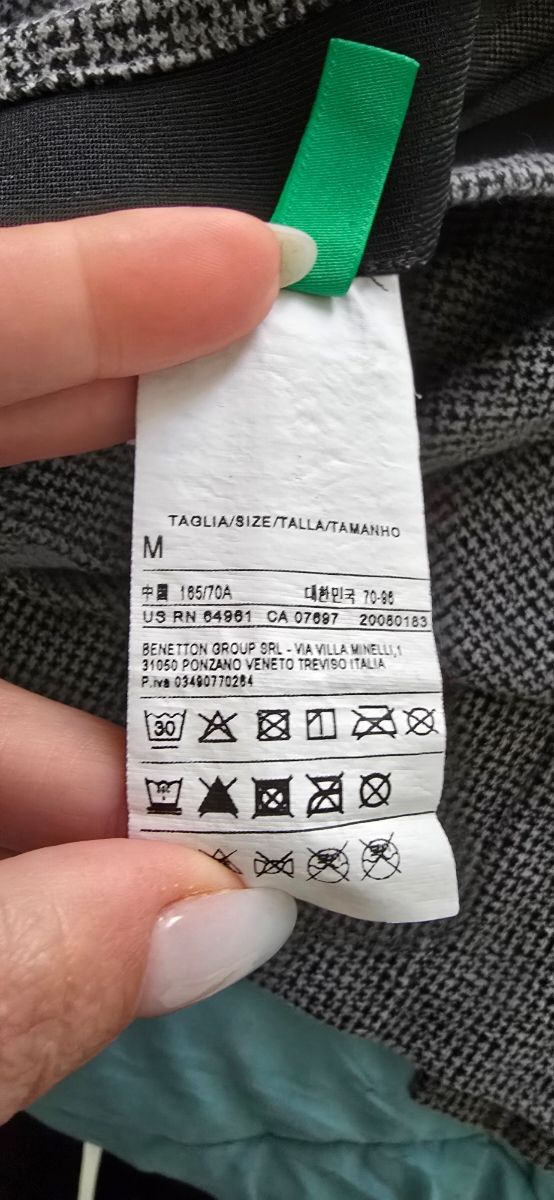 Gonna longuette a tubino pied de poule