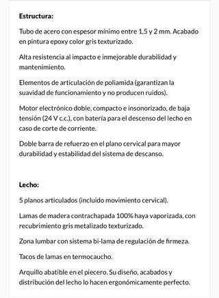 CAMA ARTICULADA PARDO ERGOS