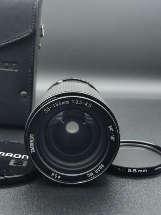 Objetivo 35-135mm Tamron Sony Canon Nikon y funda