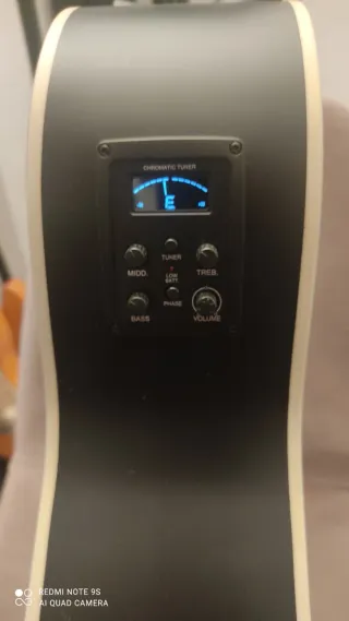 Guitarra española electrificada